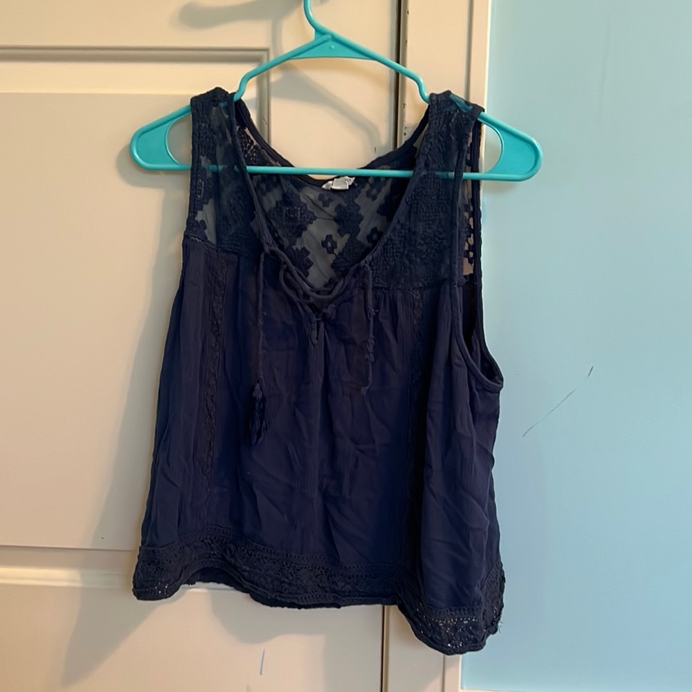 Blue blouse